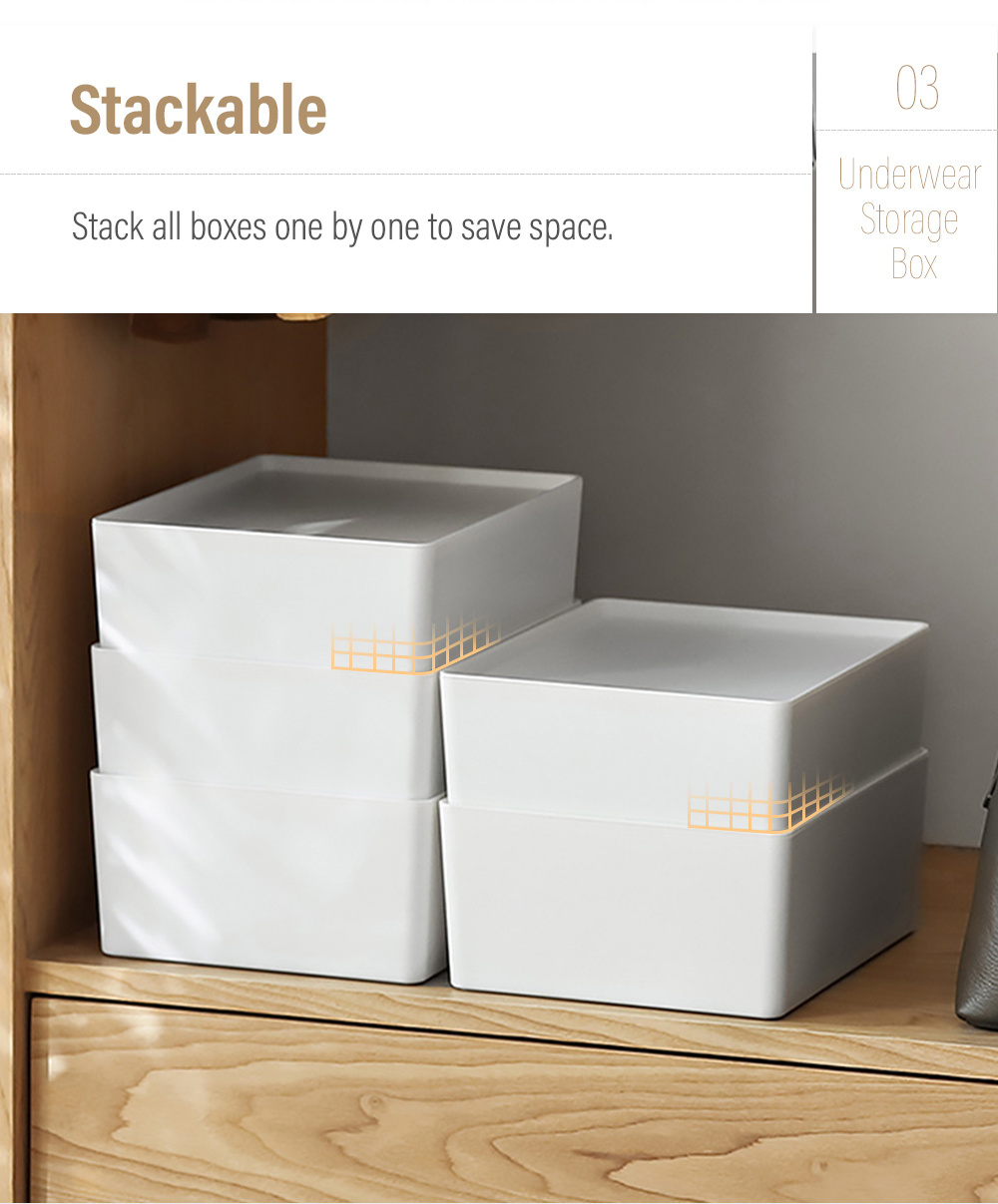 Japanese Style PP Underwear Storage Closet Wardrobe-4